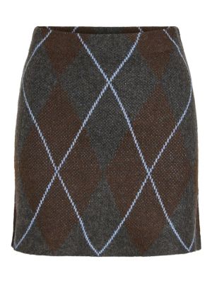 VIARGYLE KNIT SKIRT/BFS 5113345 Grey