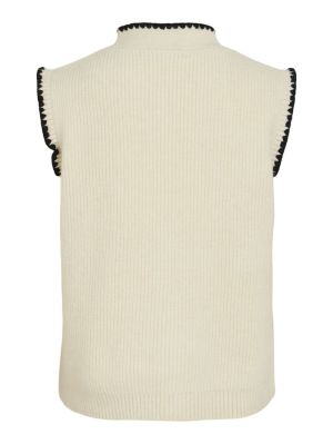 VICELESTE S/L TIE KNIT TOP/RF 5069474 Grey