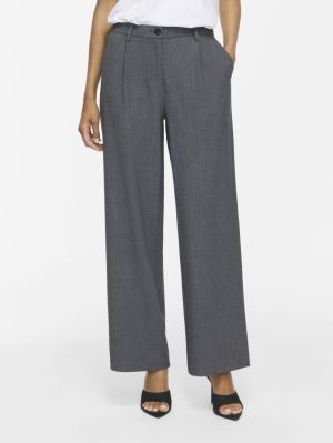 VIKARI RW WIDE WVN PANT 5095182 Grey