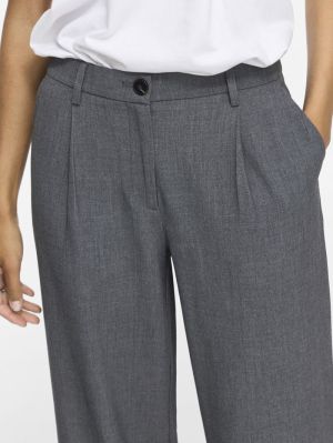 VIKARI RW WIDE WVN PANT 5095182 Grey