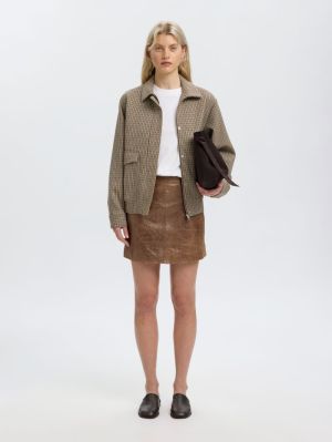 SLWJIL LEATHER 5058456 Brown