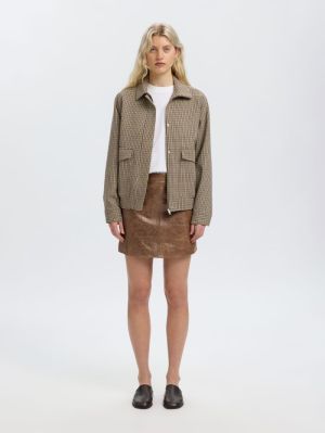 SLWJIL LEATHER 5058456 Brown