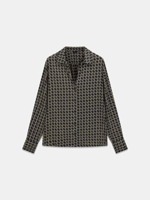 LS NEW CONCETTA SHIR PMPW G PRINT OV