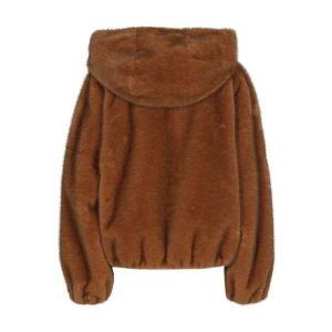 Faux fur bomber 36 Caramello