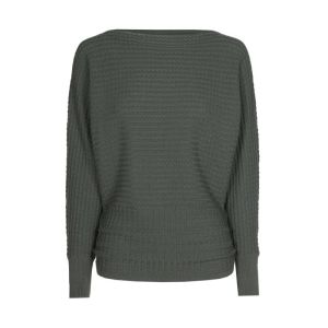 Tijdloze pull met elegante bre 61 Green