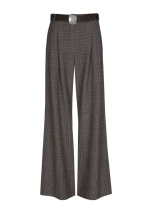 Wide leg city chic broek, norm 59 Multi Color