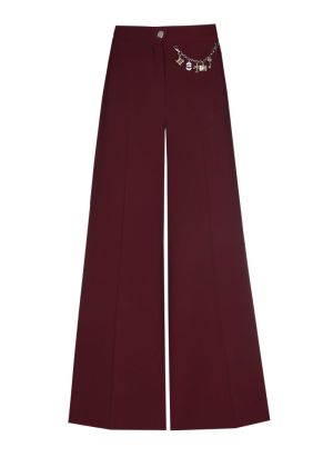 City-chic broek, mid waist 51 Wine Red