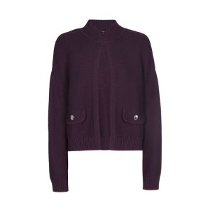 Elegante bolero cardigan 45 Plum