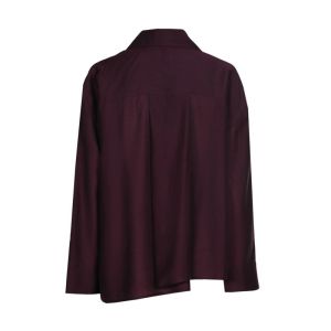 Losvallende tuniekblouse 45 Plum
