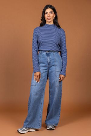 9508 WE TROUSERS BLUE JEANS