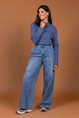 9508 WE TROUSERS BLUE JEANS