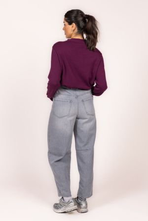 9525 BS SWEATER PRUNE