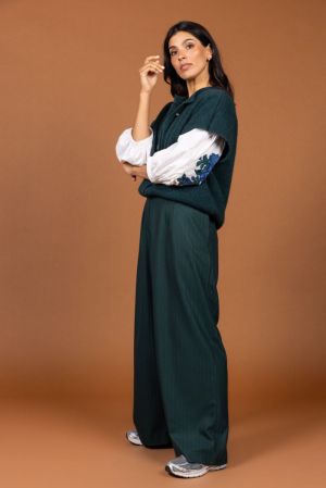 9527 BS CARDIGAN PETROL