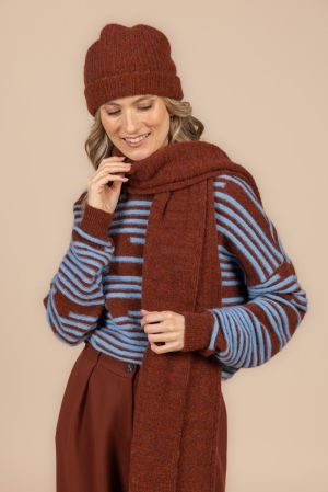 9528 BS SWEATER FALL RED