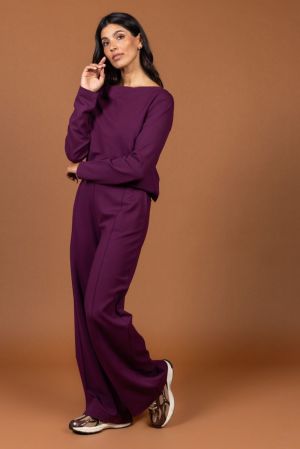 9539 CAM SWEATER PRUNE