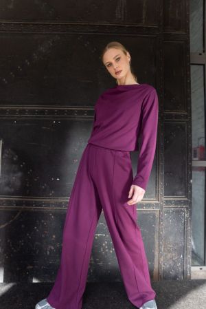 9539 CAM SWEATER PRUNE