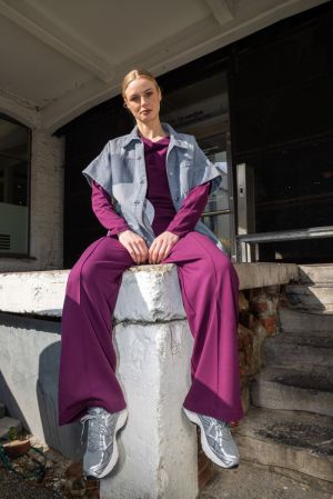 9540 CAM TROUSERS PRUNE