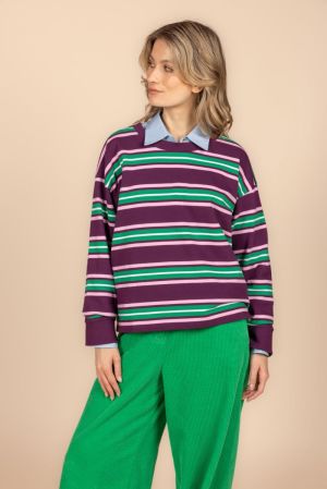 9549 CAM SWEATER PRUNE