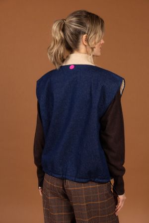 9553 CAM JACKET DARK BLUE