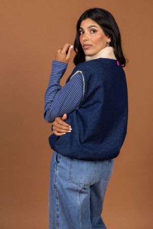 9553 CAM JACKET DARK BLUE