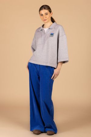 9566 CAM SWEATER GREY CHINE