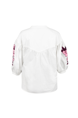 9567 SH BLOUSE PRUNE