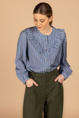 9585 RG BLOUSE LAVENDER