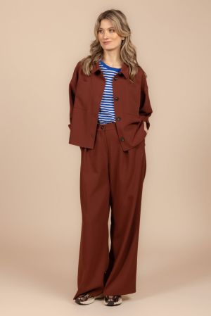 9603 GU TROUSERS FALL RED