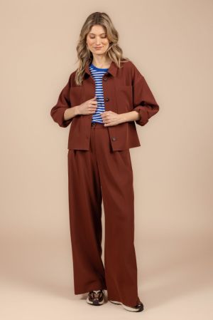 9603 GU TROUSERS FALL RED