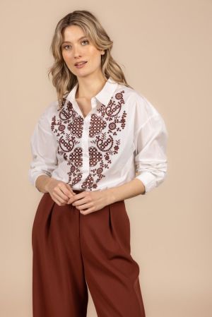 9603 GU TROUSERS FALL RED