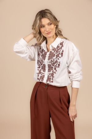 9603 GU TROUSERS FALL RED