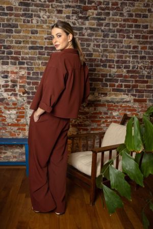 9603 GU TROUSERS FALL RED