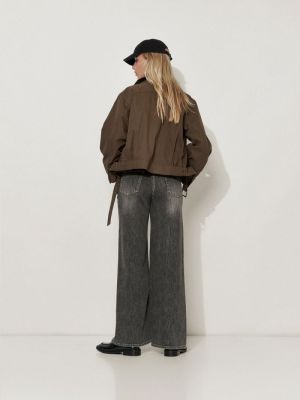 Audrey Wide Leg Palazzo 952 Mid Grey