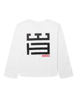 WBJoul LS Mono Tee 0100 White