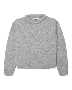 WBHua Fluffy Crew 0201 Grey Melan