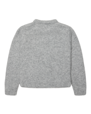WBHua Fluffy Crew 0201 Grey Melan