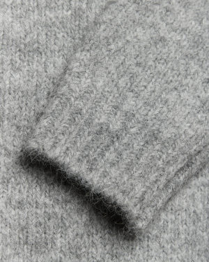 WBHua Fluffy Crew 0201 Grey Melan