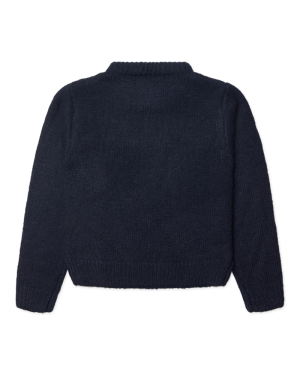 WBHua Fluffy Crew 0500 Navy