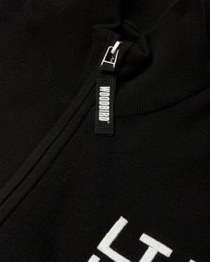 WBFang Full Zip Cardigan 0099 Black