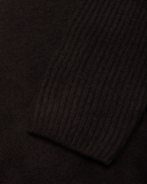 WBEve Knit Hoodie 0300 Brown