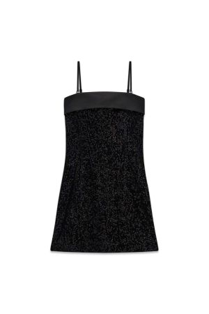 GIA MINI SEQUINS DRE K6923 Jet Black