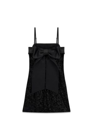 GIA MINI SEQUINS DRE K6923 Jet Black
